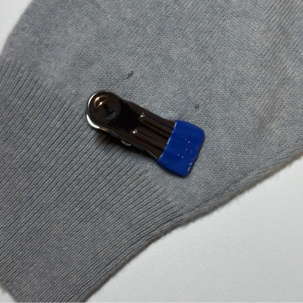 NWOT J. Crew Heather Grey 100% Cashmere  Cropped Boatneck Sweater, Size L - Picture 8 of 11